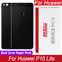 100% Original Back Housing For Huawei P10 Lite Back Cover Battery Glass For WAS-LX1 LX2 LX3 LX1A LX2J Door Rear Case 2024 - buy cheap