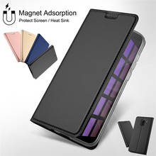 Магнитный кожаный чехол-книжка для телефона Xiaomi Mi 9 A3 A2 Lite A1, чехол с держателем для карт для Redmi Note 8, 7, 5, 6 Pro, 4X, 4, 6A, POCO X3 2024 - купить недорого