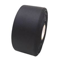 Lazo negro de otomán de 40mm y 4cm, venta al por mayor, papel de regalo, cintas de decoración de Navidad, G067039, 5 yardas/lote 2024 - compra barato