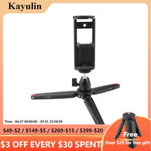 Kayulin Mini Tripod with Cell phone Tablet Holder Mount Clip Clamp Tripod Mount Clamp For Camera Mobile Phone DSLR 2024 - buy cheap