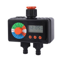 Rain Sensor 2-Way Outlet Irrigation Timer Intelligent Automatic Watering Controller Digital Electronic Garden Irrigation Timer 2024 - buy cheap