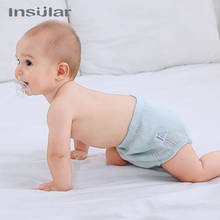 Insular New Breathable Reusable Nappies Baby Cloth Diapers Washable Infants Children Baby Cotton Training Pants Nappy Panties 2024 - buy cheap
