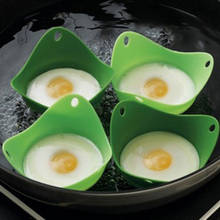 Cápsulas de silicona para escalfador de huevos, anillos de silicona con forma de utensilios de cocina, para cocinar, 1 unidad 2024 - compra barato