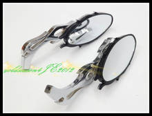 Freeshipping Chrome Flame Mirrors For Kawasaki Vulcan VN 500 Ninja ZZR ZX 6R 7R 9R 10R 2024 - buy cheap