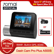 Видеорегистратор 70mai Dash Cam Pro Plus + A500S, 1944P, GPS, ADAS 2024 - купить недорого