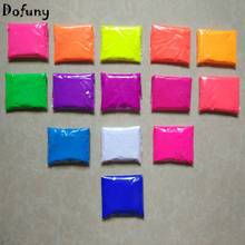 Mixed 14 colors 10g per color Fluorescent Powder Pigment for Paint Printing Soap Neon powder Nail Art Polish 140g/lot 2024 - buy cheap