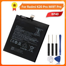 Batería de teléfono BP40 BP41 para K20Pro Mi9T Mi 9T Pro K20 3900mAh, batería de repuesto + herramienta 2024 - compra barato