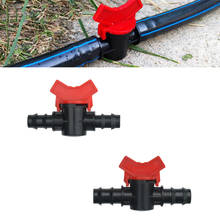 Drip Irrigation Switch Valve Double Male Barbed Gate Valves for 16mm 20mm PE Hose Garden Pipe Waterstop On Off Switch 2024 - buy cheap