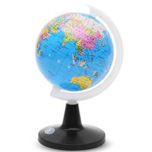 Small Globe of the world with stand Geography Map Educational Toy for Kids Globe with Labels of Continents, Countries, Capitals 2024 - buy cheap