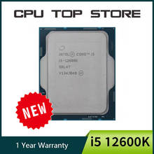 Процессор Intel Core i5-12600K i5 12600K 3,4 ГГц десятиядерный 16-поточный ЦПУ 10 нм L3 = 20 МБ 125 Вт LGA 1700 без охладителя 2024 - купить недорого