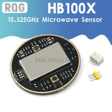 Sensor de micro-ondas para arduino, módulo de interruptor por indução de corpo humano com doppler hb100 x 10.525ghz para arduino de 2-16m 2024 - compre barato