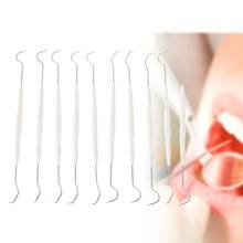 Sonda descartável de cuidado oral, ferramenta para higiene oral para dentes com 10 peças 2024 - compre barato
