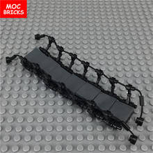 MOC Bricks suspension bridge drawbridge Model Action Figure Toy Kids Educational Building Blocks Assembled Toys best kids gifts 2024 - buy cheap