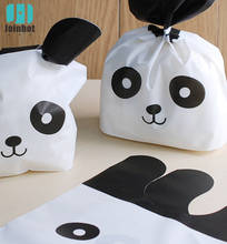 10pcs Cute Panda Cartoon Biscuit Bag Plastic Candy Cookie Food Cake Bags Box Gift Packaging Bag Wedding Party Decor Supply 2024 - buy cheap