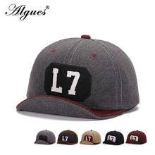 New Style Mens Hats L7 Hip Hop Baseball Cap Autumn & Winter Men and Women Flipped Along Woolen Mixed Colors Warm Hat Letter 2024 - buy cheap
