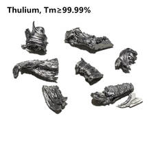 2 grama de destilação thulium cristal-terra rara metal tm 99.99% puro-experimental hobby elemento coleção 2024 - compre barato