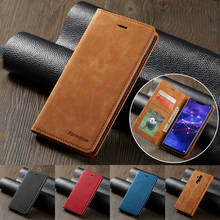 Кожаный флип-чехол для Huawei Mate 30 Mate 20 Lite, Магнитный чехол-кошелек для карт для Huawei P40 P30 Pro P20 Honor 10 Lite, чехол для телефона 2024 - купить недорого