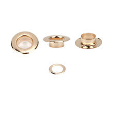 200sets/pack Golden Brass Eyelets with Grommet for DIY Scrapbooking Cap Leathercraft Shoes Belt Bag Tag Clothes Accessories 2024 - buy cheap