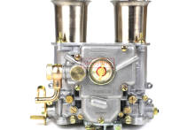 Estilo de carburador WEBER/EMPI 45 DCOE con carburador con cuernos de aire reemplazo de carburador para Weber Solex Dellorto 2024 - compra barato