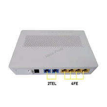 Terminal de rede óptica ftth olt, 7 peças hg8240f hg8342r xpon 4fe ont, gpon epon onu usado, segunda mão sem adaptador de energia, terminal de rede óptica ftth olt 2024 - compre barato