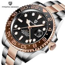 PAGANI DESIGN Classic Fashion Luxury Automatic Watch for Men Sapphire Glass 40MM Ceramic GMT Mechanical Watches 100m Waterproof 2024 - buy cheap