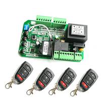 CONTROL remoto automático para abrir puertas correderas de CA, placa de CONTROL de motor, tarjeta controladora de potencia, 1 unidad 2024 - compra barato