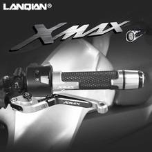 Motorcycle Accessories Brake Clutch Levers & Handlebar Handle Grips For Yamaha XMAX 125 200 250 400 XMAX 300 2015-2020 2019 2024 - buy cheap