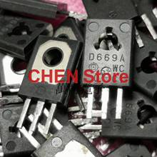 10pcs HITACHI 2SD669A TO-126 Transistor HIT 2SD669 Audio Power Amplifier Triode D669 2024 - buy cheap