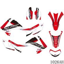 Full Graphics Decals Stickers Motorcycle Background Custom For HONDA CRF250L CRF 250L 2012 2013 2014 2015 2016 2017 2018 2024 - buy cheap