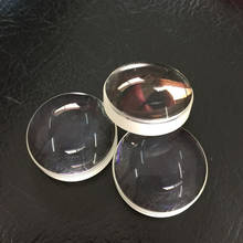 Дефектные 5 шт. 24 мм круглые одиночные выпуклые линзы Лупа Оптическое стекло призма для украшения «сделай сам» физический оптический эксперимент 2024 - купить недорого