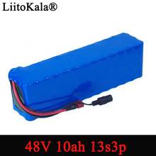 LiitoKala e-bike battery 48v 10ah 18650 li-ion battery pack bike conversion kit bafang 1000w 54.6v 2024 - buy cheap