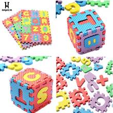 Água brinquedo flutuante crianças quebra-cabeças brinquedos espuma esteira alfabeto letras números crianças inteligência desenvolvimento banho 2024 - compre barato