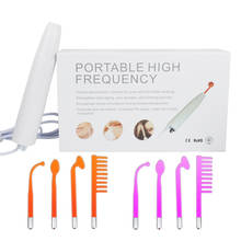 Portable High Frequency Facial Machine Face Care Pimple Acne Removal Tool Anti-inflammatory Skin Wrinkles Fine Lines Tightening 2024 - buy cheap