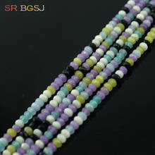 Free Shipping 2x4mm Small Mini Faceted Rondelle Natural Gems Stone Jewelry Loose Beads Strand 15" 2024 - buy cheap