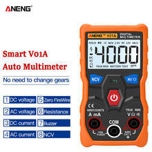 ANENG V01A  Digital Multimeter Automatic True-RMS Intelligent NCV 4000 Counts AC/DC Voltage Current Ohm Test Tool 2024 - buy cheap