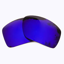 Lentes de repuesto polarizadas con espejo púrpura para gafas de sol, montura de Taco grande 100% UVA y UVB 2024 - compra barato