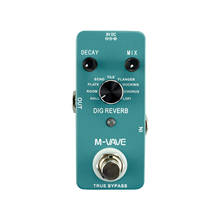 M-VAVE Electric Guitar Effect Pedal Guitar Analog Classic Chorus Effect Pedal Full Metal Shell with True Bypass Guitar Pedals 2024 - buy cheap