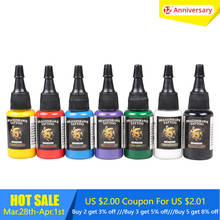 Dragonhawk TATTOO INK 7-PACK Primary Color Set 0.5oz Bottles 2024 - buy cheap