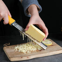 Ralador de aço inoxidável raspador de limão faca de limpeza queijo chocolate faca de barbear gadgets cozinha 2024 - compre barato