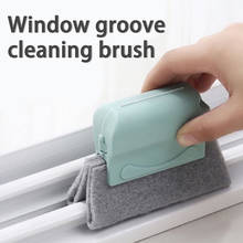 Paño de limpieza para ranuras de ventanas, cepillo de limpieza para ranuras de ventanas, 1 unidad 2024 - compra barato