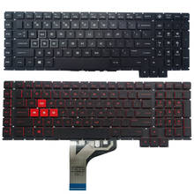 Teclado de ordenador portátil de EE. UU. Para HP OMEN 17-an00 17-an013tx 17-an014tx 17-AN000 031TX 016NG 053NR, retroiluminación sin marco 2024 - compra barato