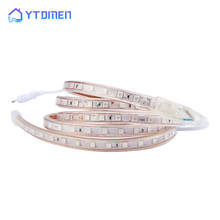 LED Strip light Waterproof SMD 5050 60leds/m 220V IP67 Warm White Led Lighting Stripe Lamp Lights For Outdoor Home Living Room 2024 - buy cheap