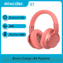 Bluetooth-наушники Mixcder E7 с активным шумоподавлением и поддержкой быстрой зарядки 2024 - купить недорого