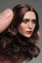 1/6 Scale Elizabeth Olsen Scarlet Witch Head Sculpt for 12" Action Figure doll Toys soldier model hobbies 2024 - buy cheap
