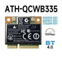 Qualcom Atheros QCWB335 Wi-Fi беспроводная карта Bluetooth 4,0 mini PCI-E 2024 - купить недорого