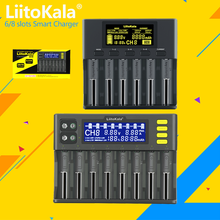 LiitoKala Lii-PD4 Lii-PL4 lii-S2 lii-S4 lii-402 lii-202 lii-S8 lii-S6 battery Charger  18650 26650 21700 lithium NiMH battery 2024 - купить недорого