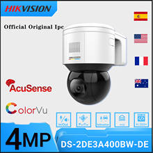 Hikvision DS-2DE3A400BW-DE (f1) (s5) 4mp câmera ip poe acusense colorvu pan tilt h.265 + ip66 2-way áudio velocidade dome aprendizagem profunda 2024 - compre barato