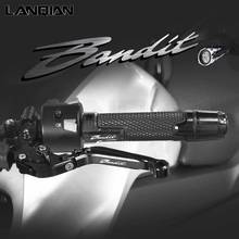 Motorcycle Aluminum Brake Clutch Levers Handlebar Grips Ends For Suzuki GSF 1200 1250 250 Bandit GSF 600 650 S Bandit Parts 2024 - buy cheap