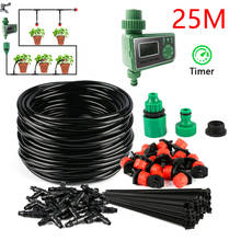 25M DIY Drip Irrigation System Automatic Watering Irrigation System Kit Garden Hose Micro Drip Watering Kits Adjustable dripper 2024 - buy cheap