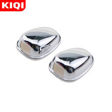 KIQI ABS Chrome Car Water Spray Wiper Nozzle Cover Decorative Sequins Sticker for Peugeot 2008 2014 2015 2016 2017 2018 2019 2024 - buy cheap